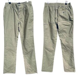 Product of STRAND California Khaki straight leg jogger pants beige tan medium